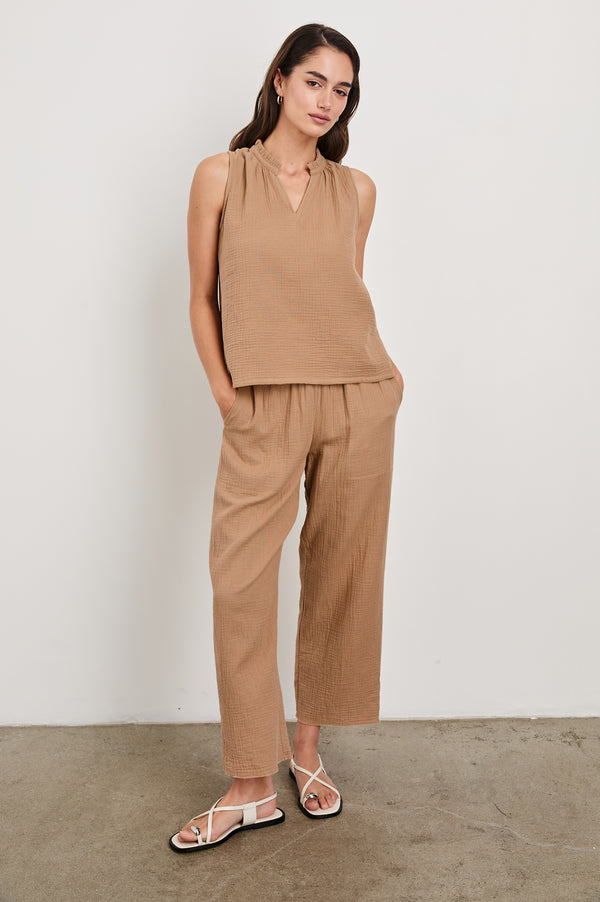 Rails Christy Top Taupe