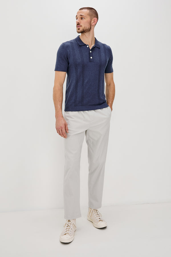 Rails Cillian Polo Shirt Indigo Denim