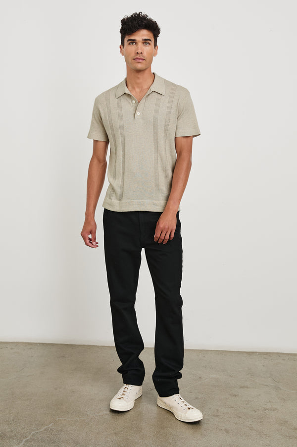 Rails Cillian Polo Shirt Silversand