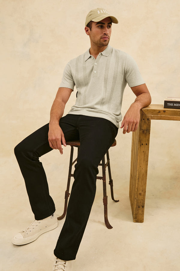 rails Cillian polo shirt Silversand