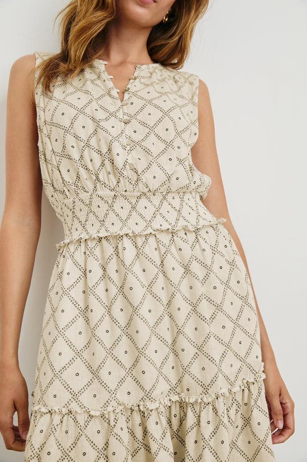 rails Cindy dress Ivory Zanzibar