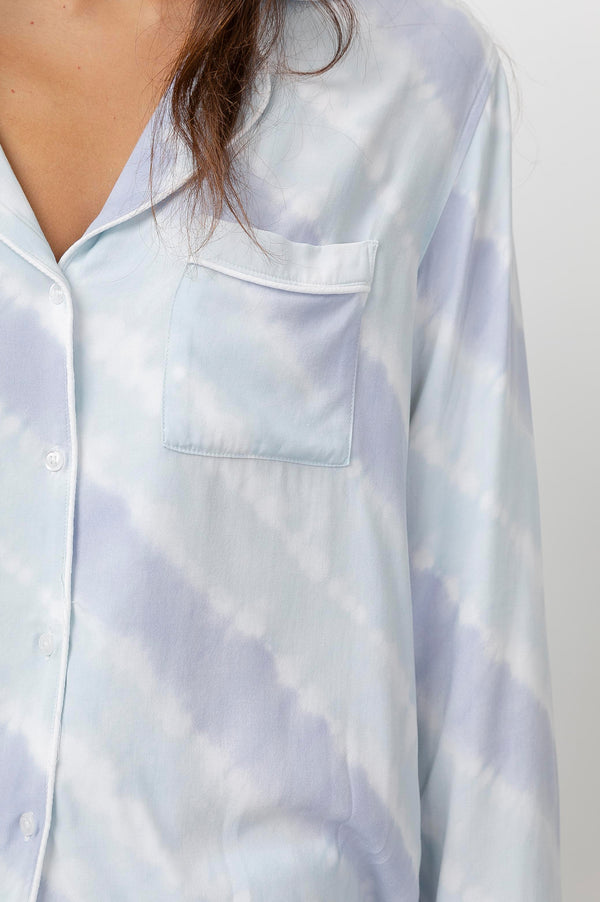 rails Clara pajama set Cloud Mist Tie Dye