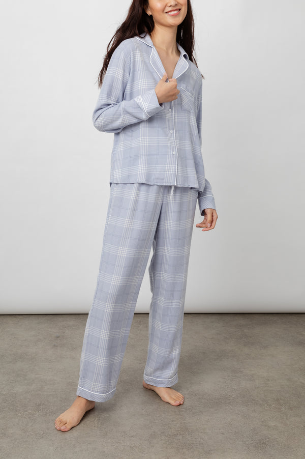 Rails Clara Pajama Set Sky Ivory Midnight
