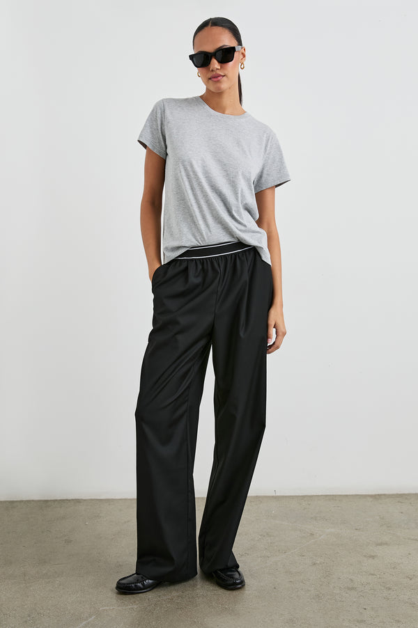 Rails Classic Crew Neck T-shirt Heather Grey