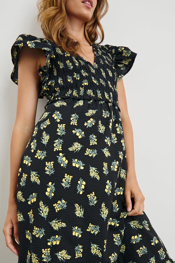 rails Clementine dress Dark Amaryllis