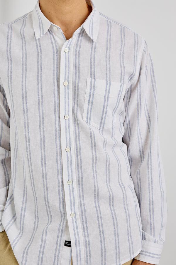 rails Clyde shirt White Azure