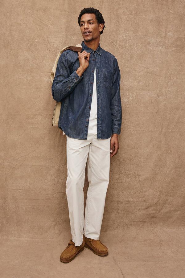 Rails Colton Shirt Dark Wash Indigo