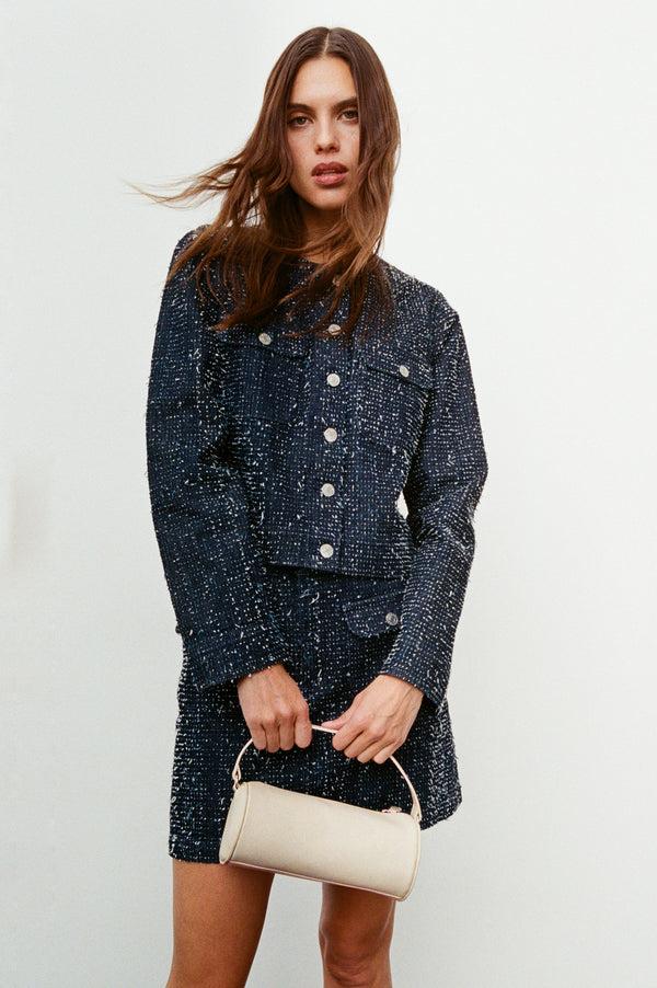 rails Como mini barrel bag Bone