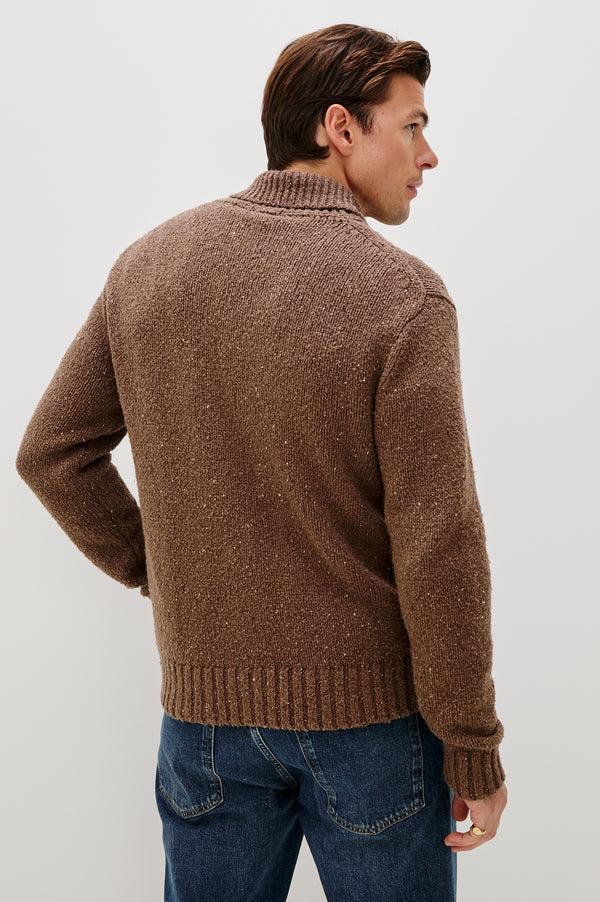 Rails Corden Cardigan Chestnut Speckle