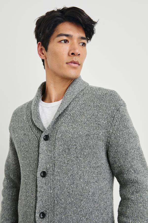 Rails Corden Cardigan Monochromatic Speckle
