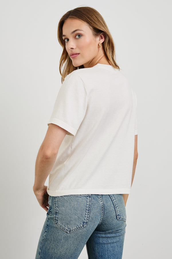 Rails Cotton Cashmere T-shirt White