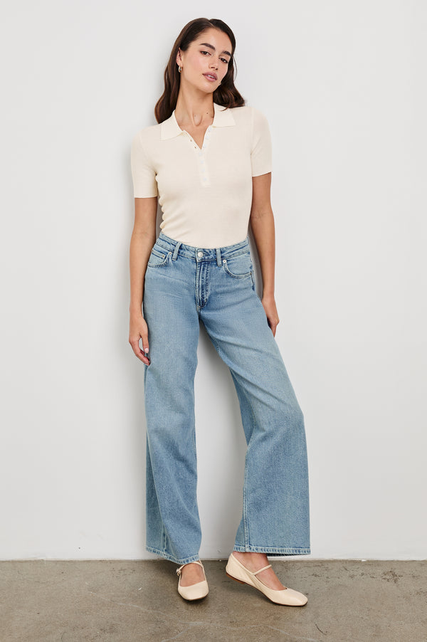 Rails Court Polo Shirt White