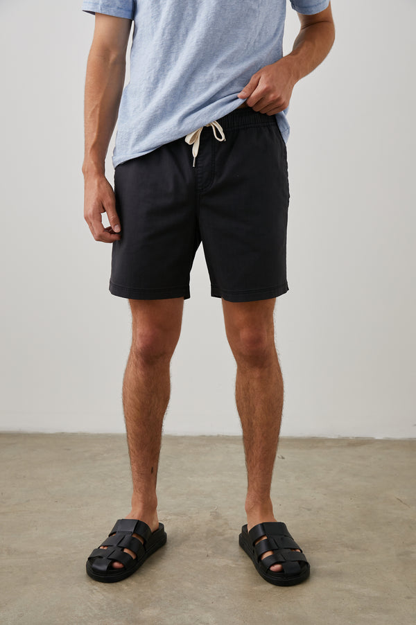 rails Cruz short Washed Black