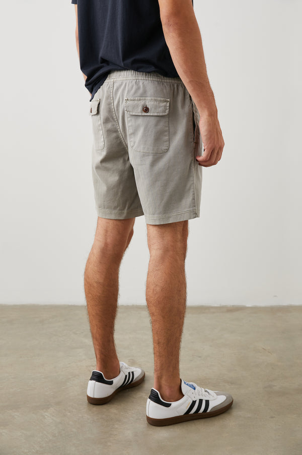 Rails Cruz Short Washed Grey