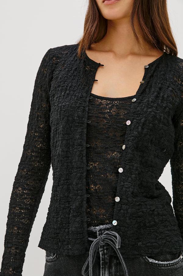 rails Cyrah top Black Lace