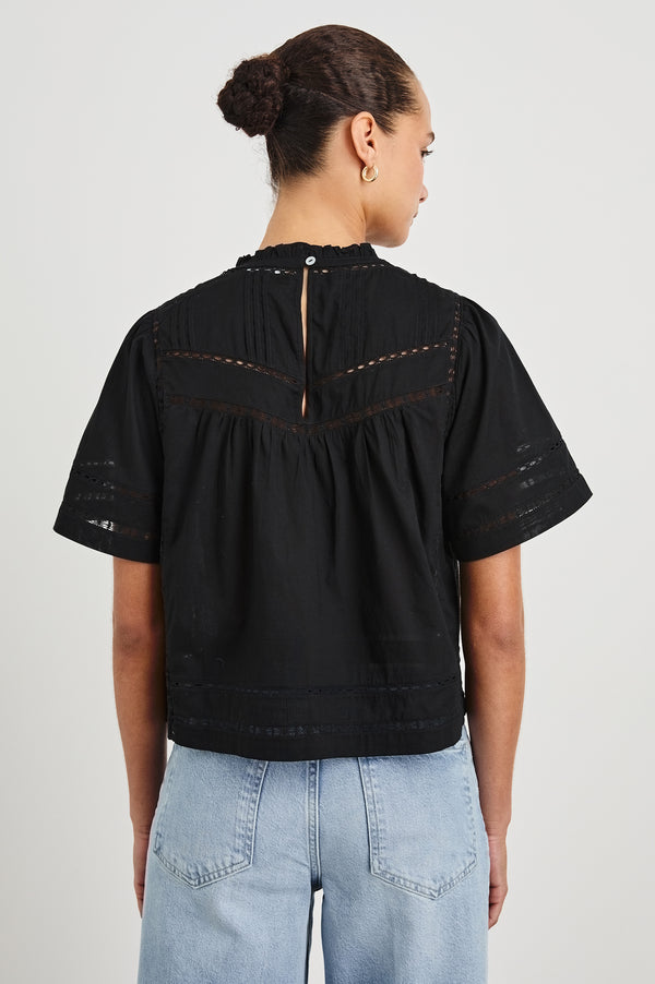 Rails Daisy Top Black