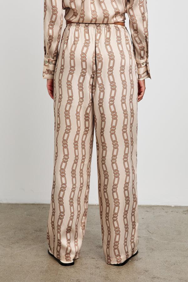Rails Damani Pant Ivory Gold Link