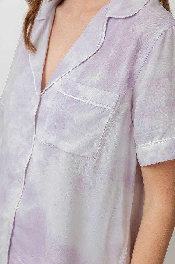 rails Darcie pajama set Lavender Tie Dye