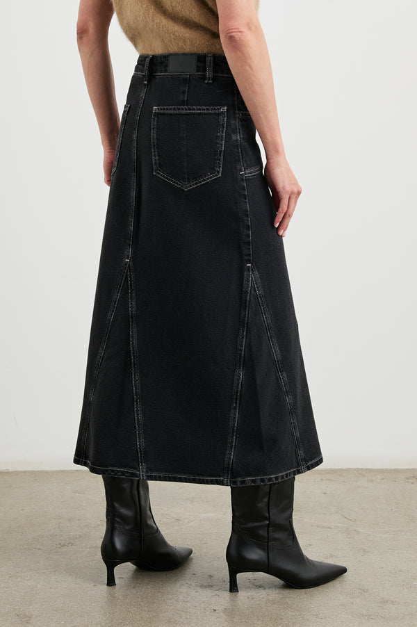 Rails Del Rey Skirt Black Sand