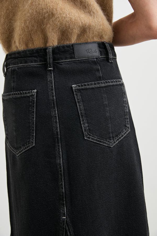Rails Del Rey Skirt Black Sand