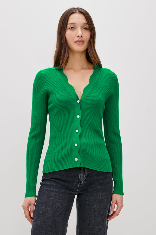 rails Dita cardigan Kelly Green