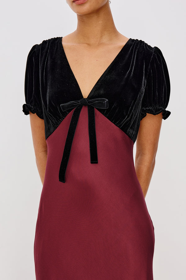 rails Dory dress Garnet