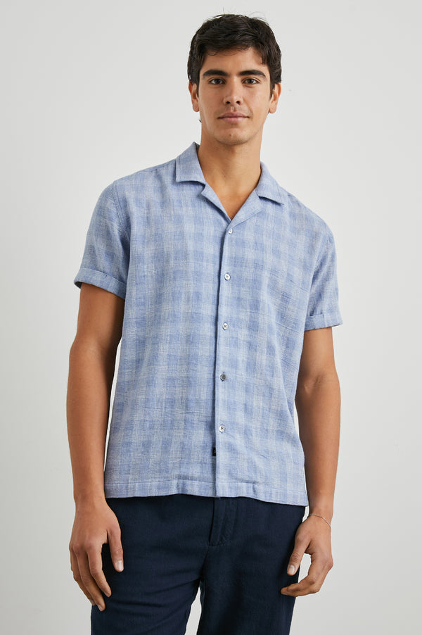 Rails Dresden Shirt Homespun Blue Gingham