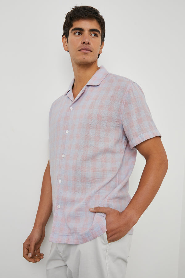 Rails Dresden Shirt Homespun Rouge Gingham