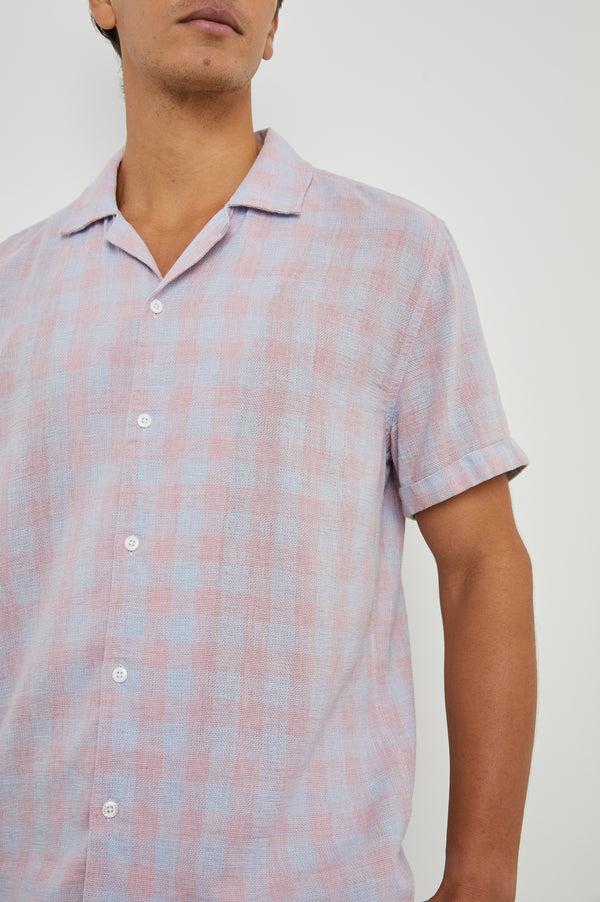 rails Dresden shirt Homespun Rouge Gingham