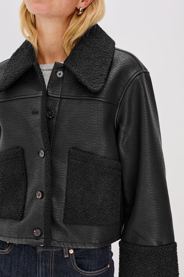 rails Dria jacket Black Shearling