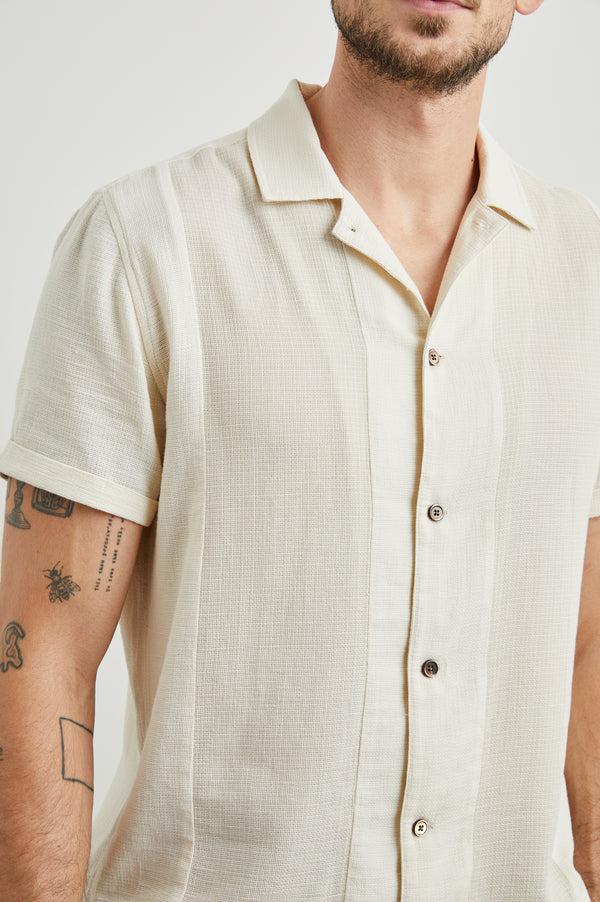 rails Duke shirt Parchment Wheat
