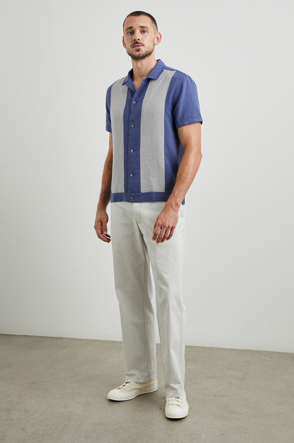 Rails Duke Shirt Royal Parchment