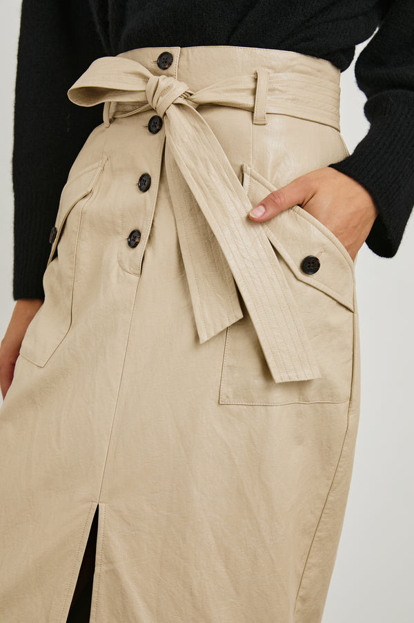 rails Edem skirt Dune