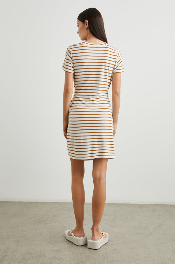 Rails Edie Dress Carmel Stripe