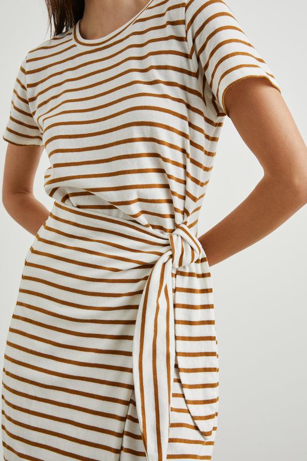 rails Edie dress Carmel Stripe
