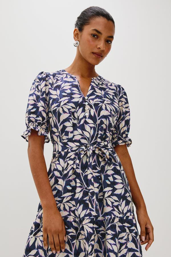 Rails Eliana Dress Navy Vines