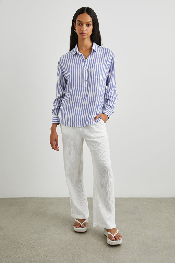 Rails Elle Shirt Blue White Stripe