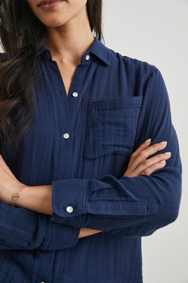 rails Ellis shirt Indigo