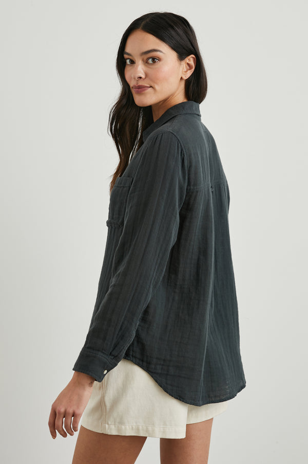 Rails Ellis Shirt Washed Black
