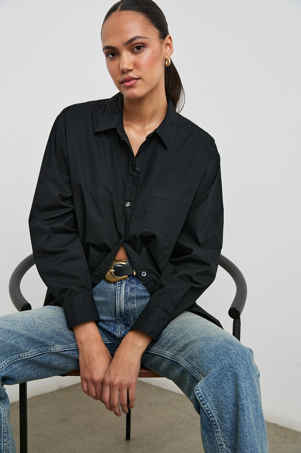 Rails Elsa Shirt Black