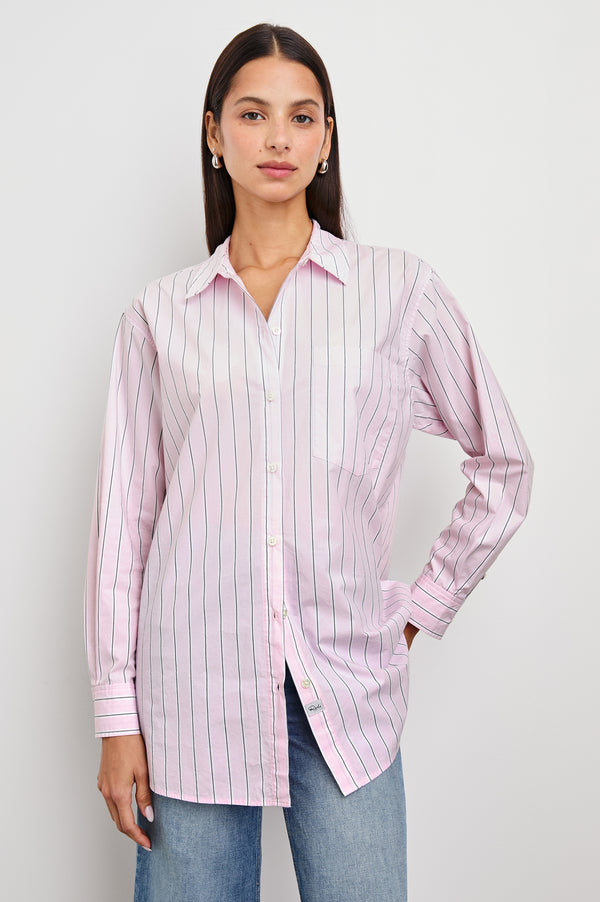 Rails Elsa Shirt Cherry Blossom Stripe