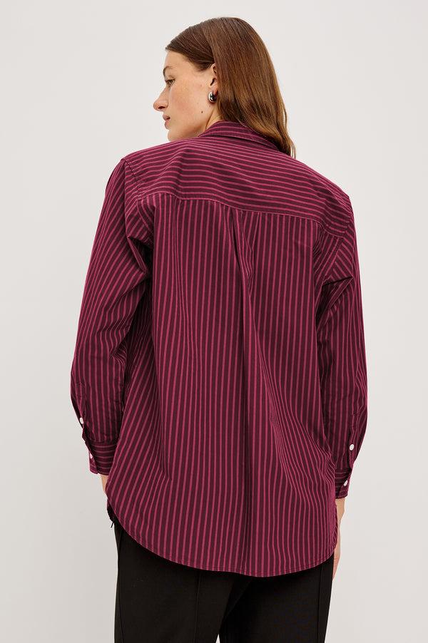 Rails Elsa Shirt Mulberry Stripe