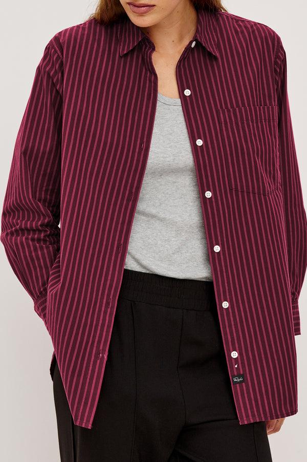 rails Elsa shirt Mulberry Stripe