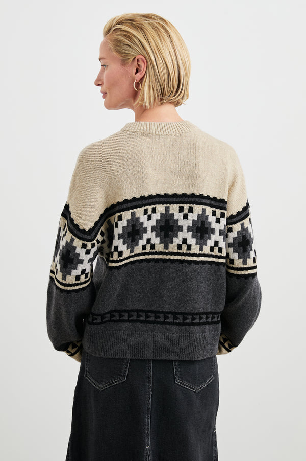 Rails Emma Sweater Heather Fair Isle