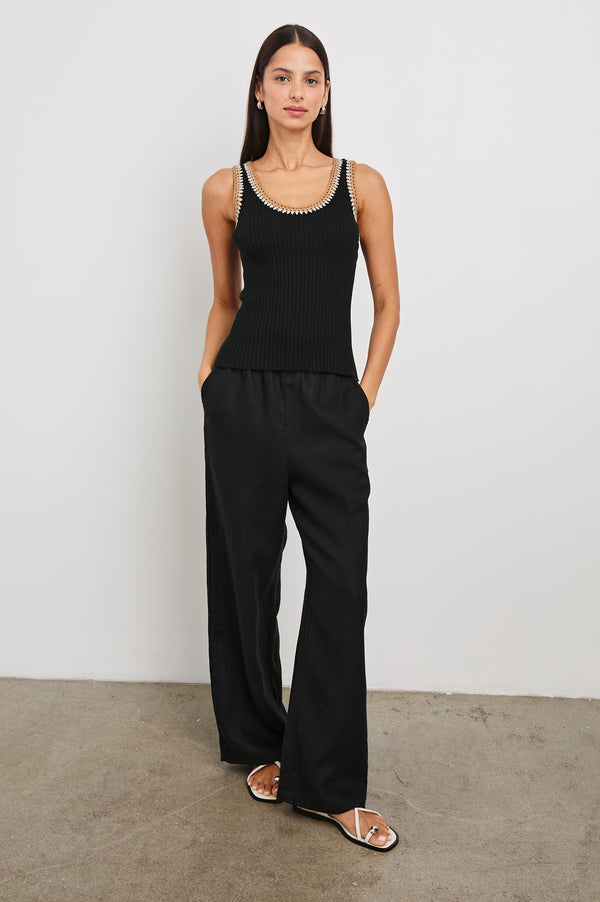 Rails Estrella Top Black