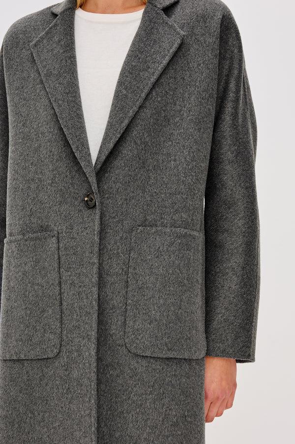 rails Everest coat Charcoal