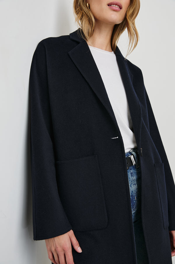 rails Everest coat Navy