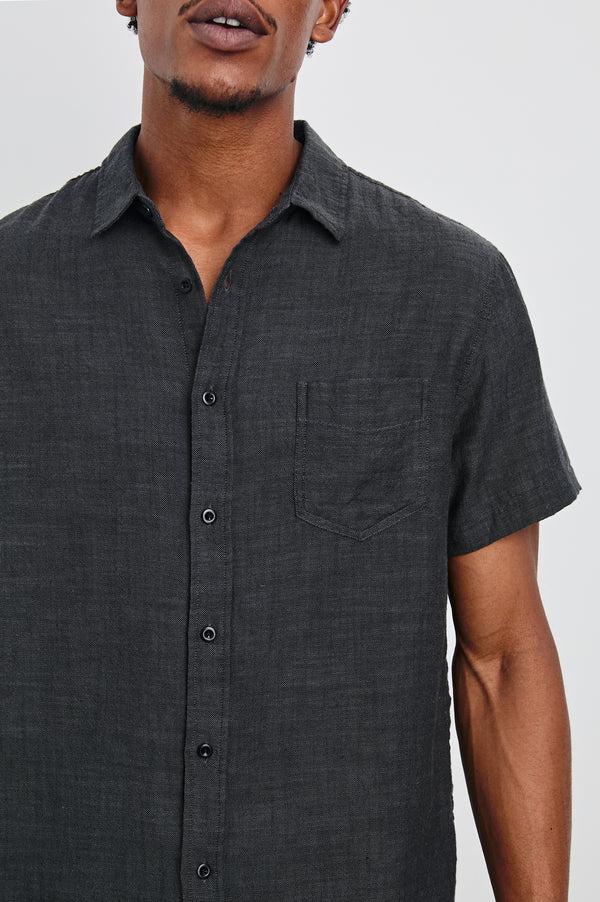 rails Fairfax shirt Black Chambray