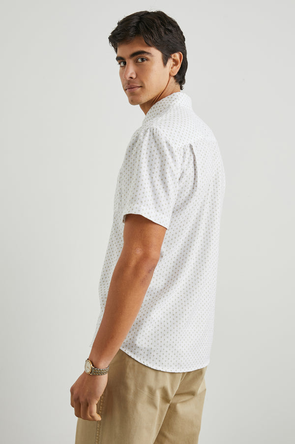 rails Fairfax shirt Polygon Micro White