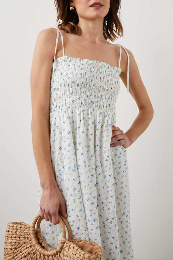 Rails Faith Dress Bluebell Eyelet